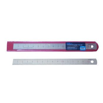 Thước lá inox nhũ bạc - 150x13x0.5mm TTP USA 230-45806