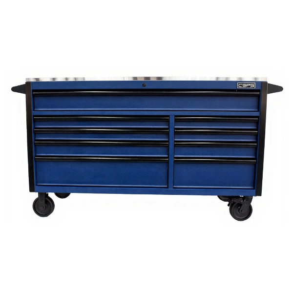 Tủ dụng cụ 152cm - 09 hộc kéo màu xanh dương CSPS VNTC15209BL1M