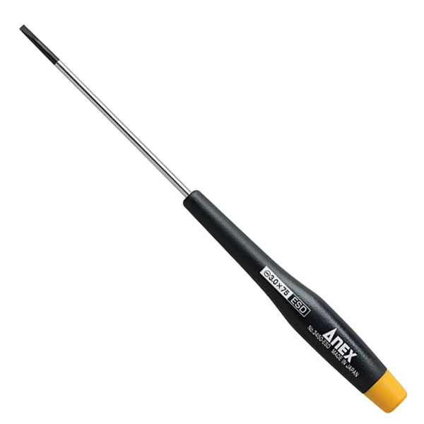 Tua vít điện tử chống tĩnh điện Anex No.3450-ESD-3×75