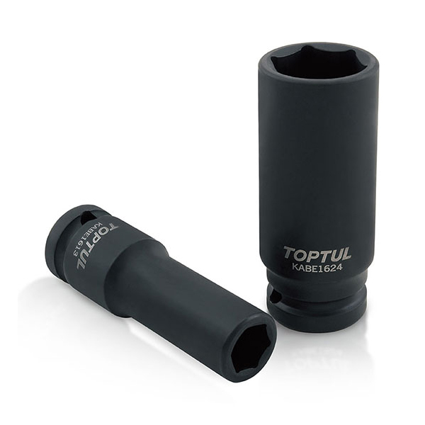 Tuýp lục giác đen 1/2" Toptul KABE1619