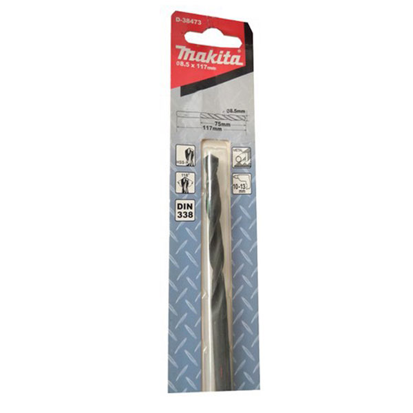 9mm Mũi khoan kim loại hss-r Makita D-38489