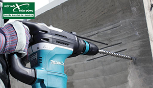 An toàn khi sử dụng máy khoan đục bê tông Makita bạn cần biết