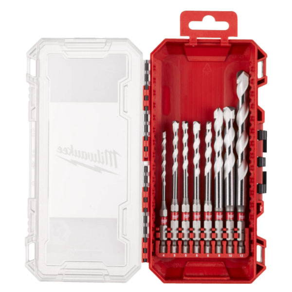 Bộ 8 mũi khoan đa năng chuôi lục giác Milwaukee 4932493871