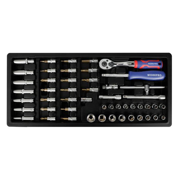 Bộ cần siết 50 chi tiết 1/4" Wodfow WP209038