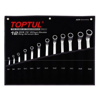 Bộ cờ lê 2 đầu vòng 75 độ 12 món Toptul GPAI1202