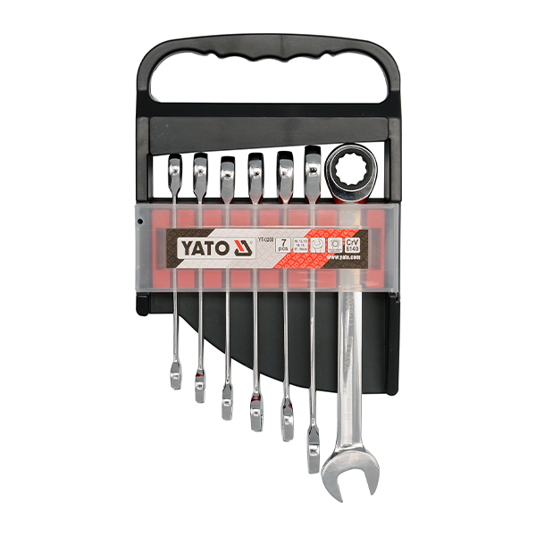 Bộ Cờ Lê Tự Động Vòng Miệng Loại Bóng Yato Yt-0208