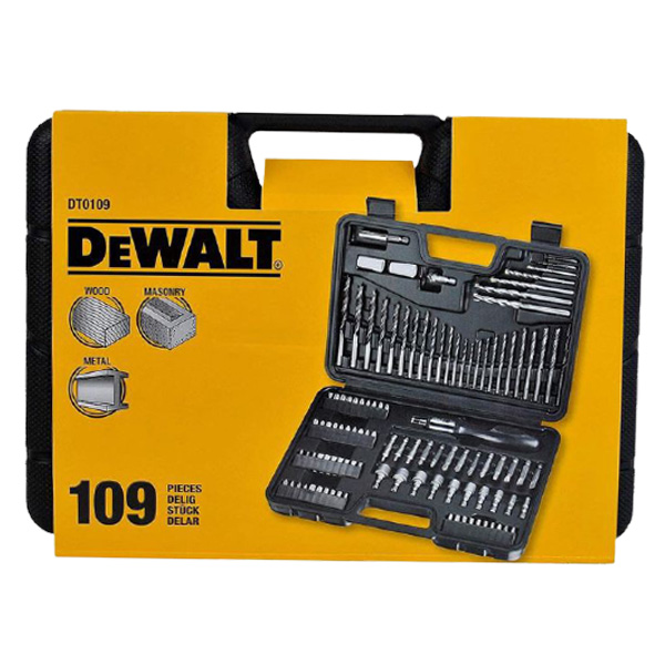 Bộ phụ kiện đa năng 109 món DeWalt DE0109-XJ