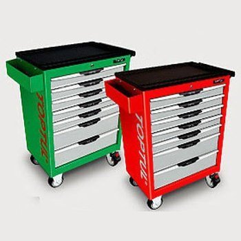 Bộ tủ dụng cụ 7 ngăn màu đỏ 180 chi tiết Toptul GV-18004