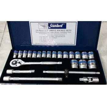 Bộ tuýp 1/2" 24 món Standard STD99002