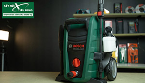 Có nên mua máy bơm nước rửa xe Bosch Aquatak 125 cho gia đình?