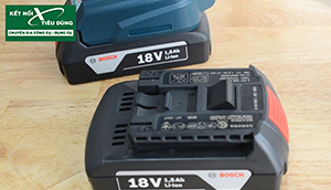 Đánh giá các dòng máy khoan pin Bosch sử dụng pin Li-ion