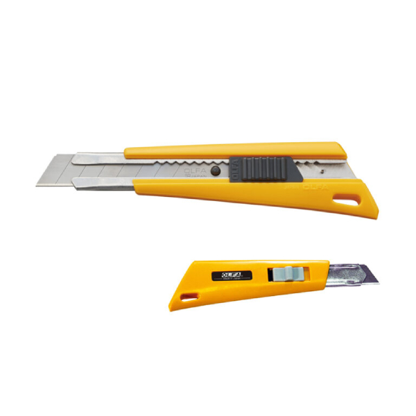Dao Cắt Công Nghiệp Nặng Khóa Lưỡi Cạnh Bên 18mm OLFA FL