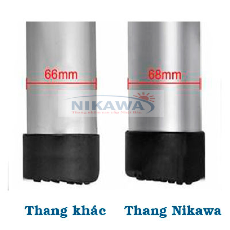 Hướng dẫn nhận biết, phân biệt thang nhôm Nikawa thật giả
