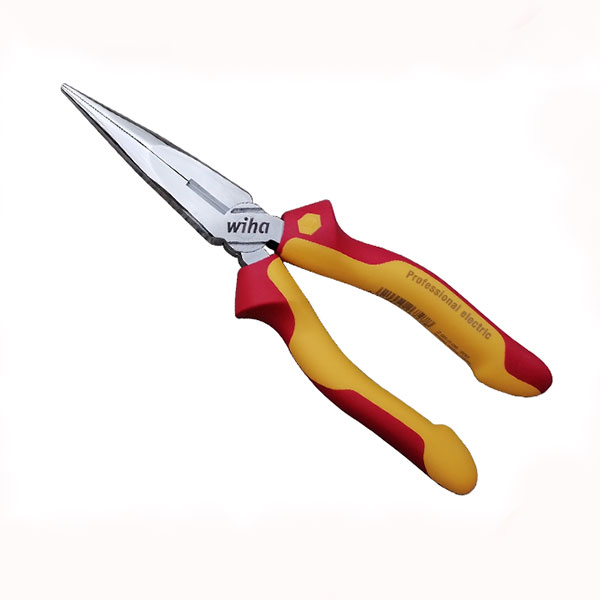 Kìm mũi nhọn 200mm cách điện 1000V Wiha 26727