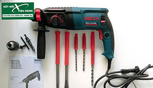 Kinh nghiệm chọn máy khoan bê tông Bosch cho dân xây dựng