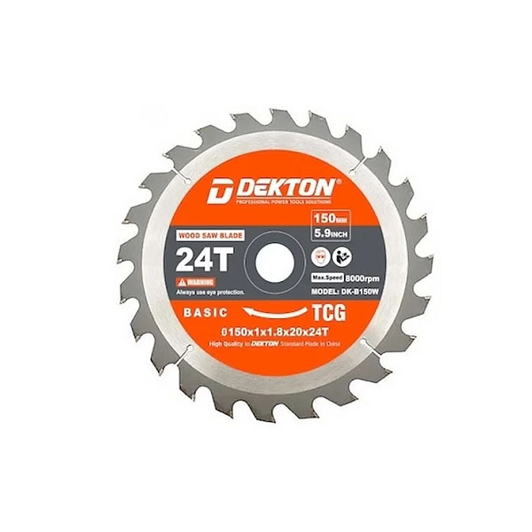 Lưỡi cưa gỗ 150x1.5x20mm DEKTON DK-B150W