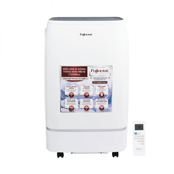 Máy điều hòa di động thông minh Fujihome PAC12