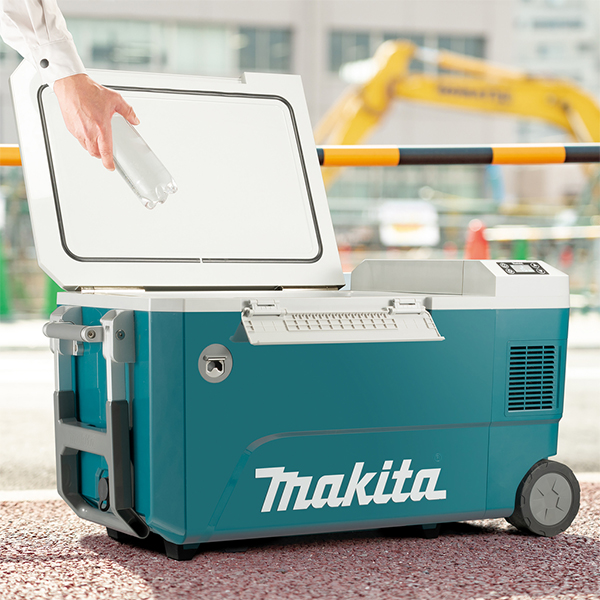Máy làm mát và ấm dùm pin Makita CW002GZ01 (40Vmax,18V, AC)