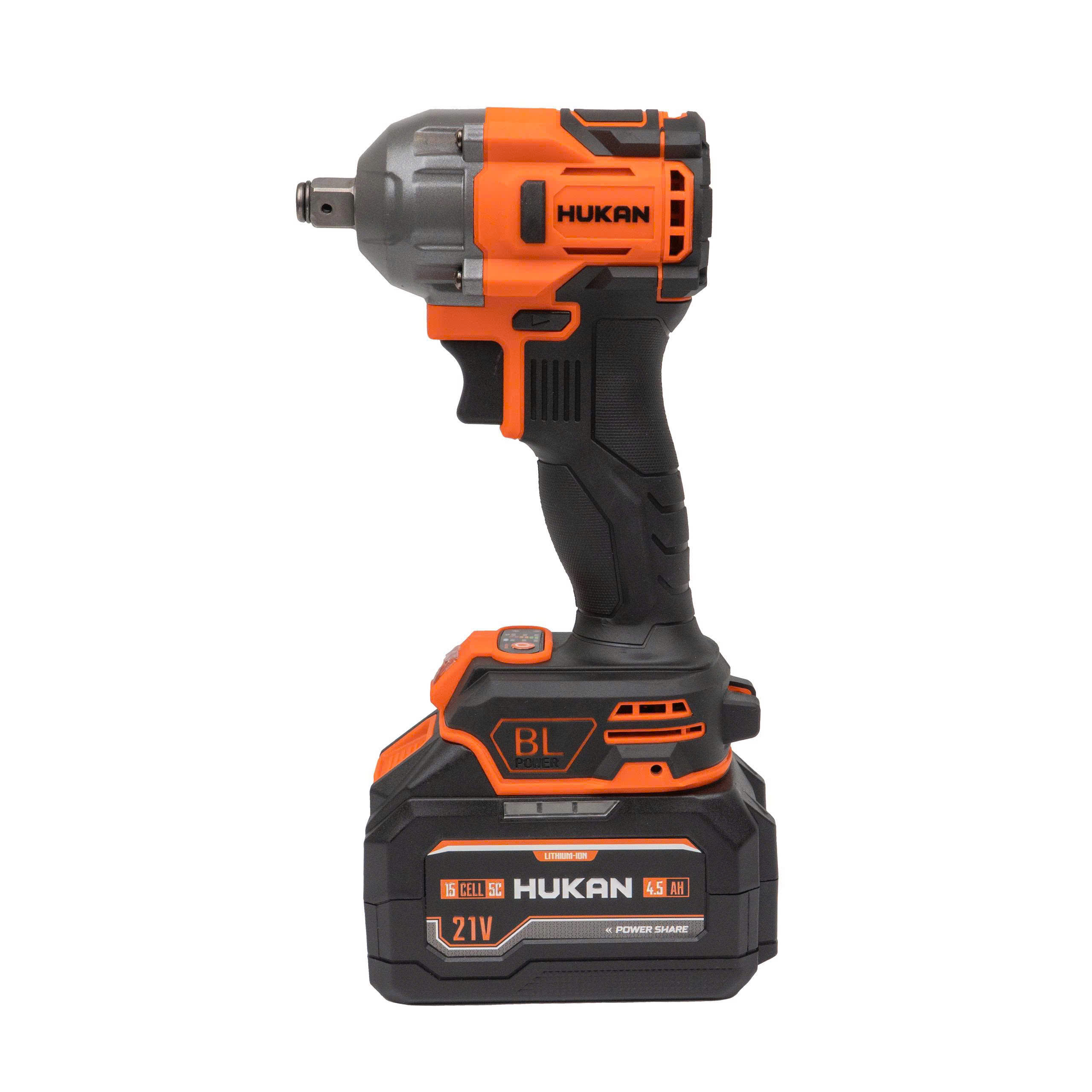 Máy vặn bu lông dùng pin Hukan G1-IWL335N (2 Pin 4.5Ah, 1 Sạc)