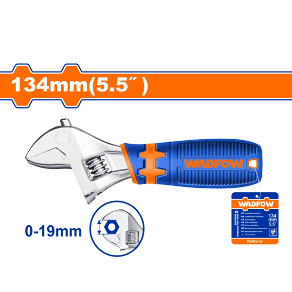 Mỏ lết 5.5" WadFow WAW3106