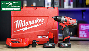 [Review] 12V Mạnh Như 18V: Khoan Búa Pin Milwaukee M12 FPD, Ngắt Lực Điện Tử, Mức Giá Vượt Cả Sự Mong Đợi