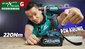 [Review] Máy Bắn Vít Pin 40V Đầu Tiên Của Makita - TD001G: Cực Mạnh, Buid Cao, Vô Địch Về Tính Năng