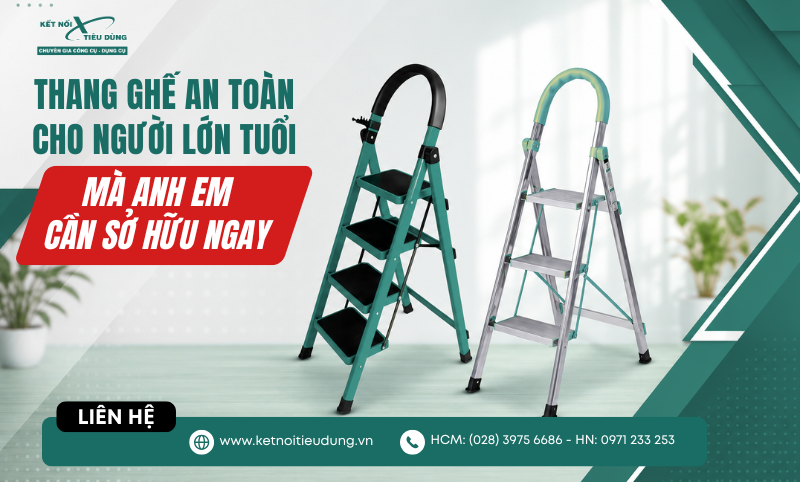 Thang Ghế An Toàn Cho Người Lớn Tuổi Mà Anh Em Cần Sở Hữu Ngay