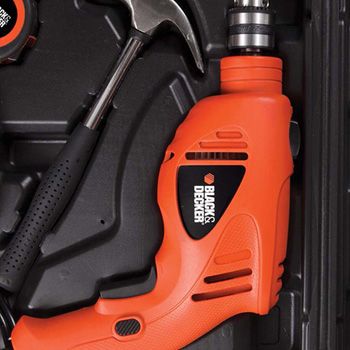 500w Máy khoan búa BLACK & DECKER HD400K9-B1