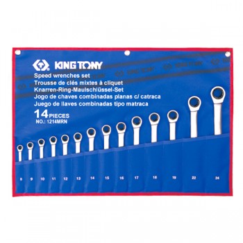 8-24mm Bộ vòng miệng tự động 14 chi tiết Kingtony 12114MRN