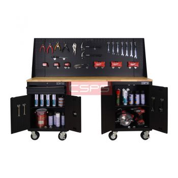 Bàn nguội cơ khí 183cm màu đỏ CSPS VNGS3352BC16