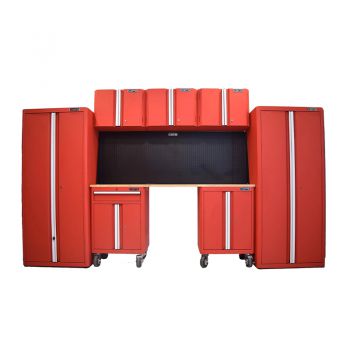Bộ 8 tủ 335cm màu đỏ CSPS VNGS3352BC1