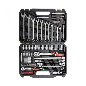 Bộ dụng cụ sửa chửa 1/4" & 1/2" 77 chi tiết Yato YT-38781