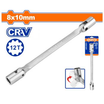 Cờ lê 2 đầu tuýp lắc léo WadFow WTH2E01 8x9mm