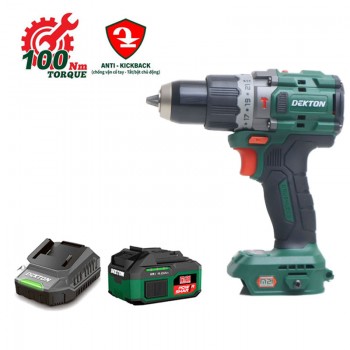 Combo Máy khoan động lực dùng pin 21V Dekton M21-ID13100PLUS (1 Pin 4.0Ah & 1 Sạc)