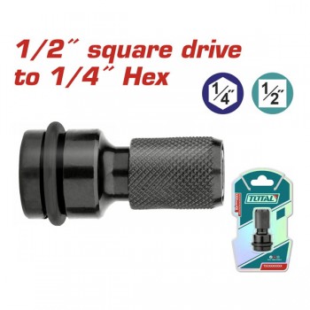 Đầu chuyển bu lông 1/2" qua vít 1/4" Total TAC60501