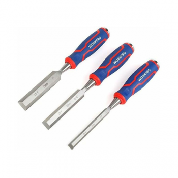 Dùi đục gỗ 3 cái kích thước 1/2 inch 13/16 inch 1 inch Workpro WP201301