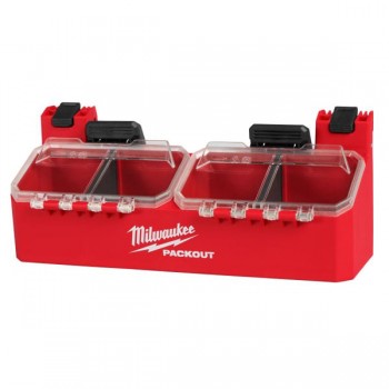 Hộp chia ngăn 2 ô gắn thùng PACKOUT™ Milwaukee 4932500148