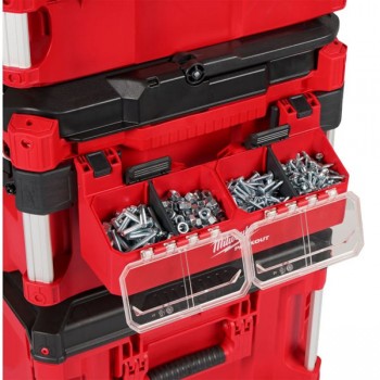 Hộp chia ngăn 2 ô gắn thùng PACKOUT™ Milwaukee 4932500148
