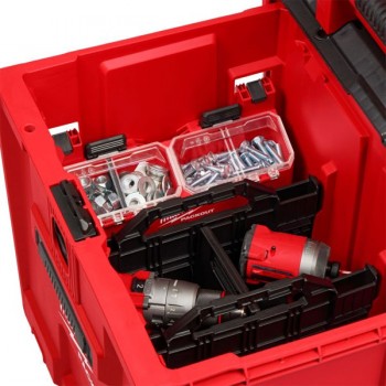 Hộp chia ngăn 2 ô gắn thùng PACKOUT™ Milwaukee 4932500148