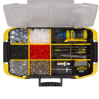 Hộp nhựa đựng mũi khoan ốc vít Stanley STST14440