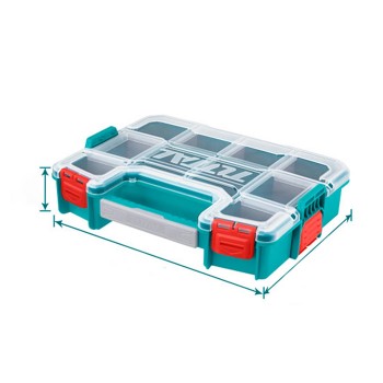 Hộp nhựa nhiều ngăn đựng linh kiện Total TPBX1121 12"