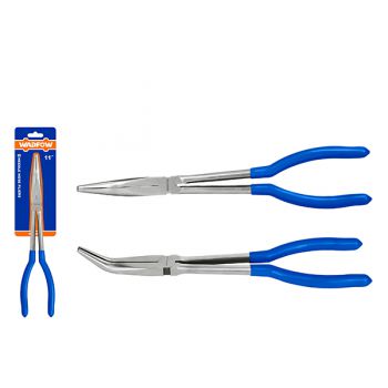 Kềm mũi dài cong 45 độ 11" Wadfow WPL2E11