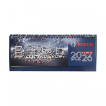 Lịch để bàn 2026 Bosch ( Quà tặng không bán)