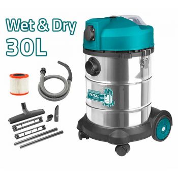 Máy hút bụt 1400W - 30 lít Total TVC14301