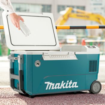 Máy làm mát và ấm dùm pin Makita CW002GZ01 (40Vmax,18V, AC)