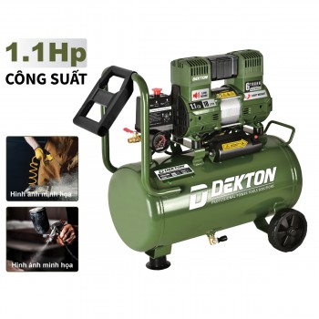 Máy nén khí không dầu 18L-1.1Hp Dekton DK-AC2918X