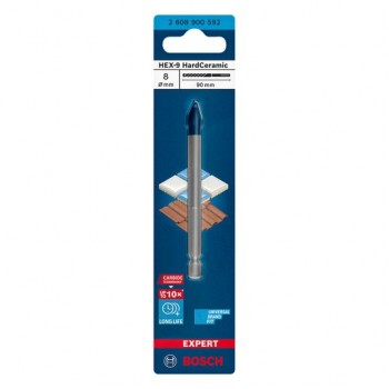 Mũi khoan gạch cứng Hex-9 (8x90mm) Bosch 2608900592