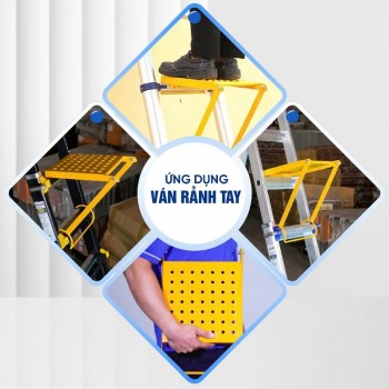 Phụ kiện gắn bậc thang nhôm mở rộng Nikawa NKPK-01