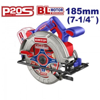 Thân máy cưa đỉa dùng pin 20V Emtop ELCS1851 (185mm)