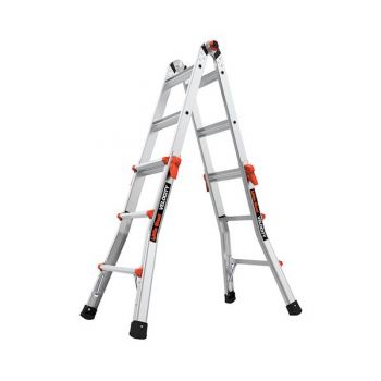 Thang nhôm rút chữ A Little Giant M13